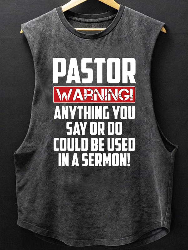 [Copy]Of Course I Talk To God Who Else Can I Trust Christian Washed Tank