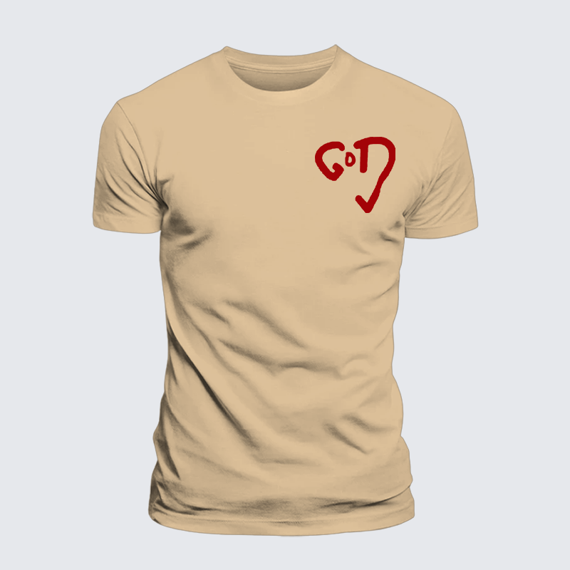 The God Jesus God Christian Premium Mercerized Cotton Tee