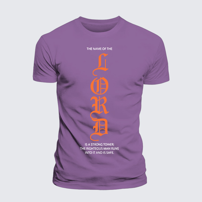 LORD Jesus God Christian Premium Mercerized Cotton Tee
