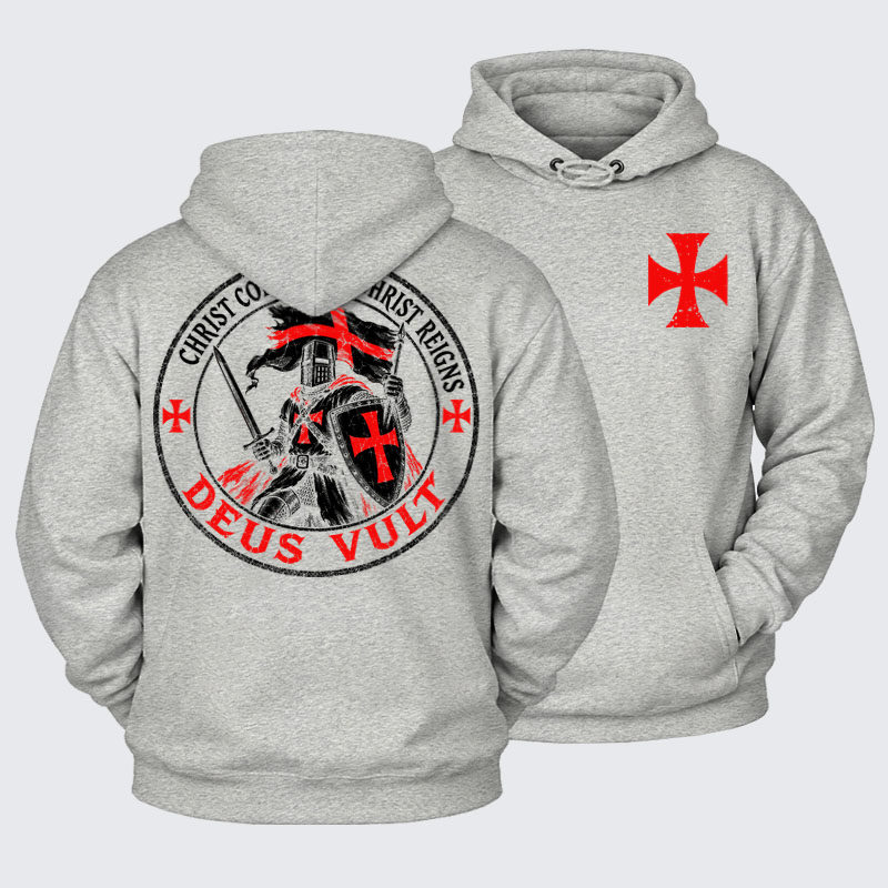 [Copy]Plush Fleece-Lined Hoodie - The Way The Truth The Life