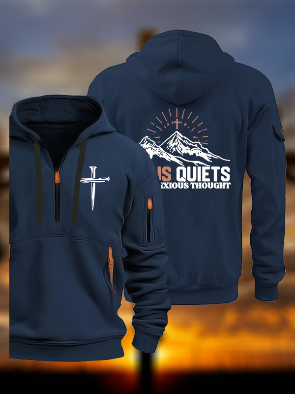 Jesus Quiets Every Anxious Thought Jesus God Christian Zipper Hoodies