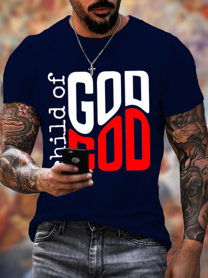 Child Of God Jesus God Christian Cotton T-Shirt