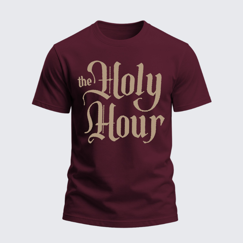 Heavyweight Cotton Tee - The Holy Hour
