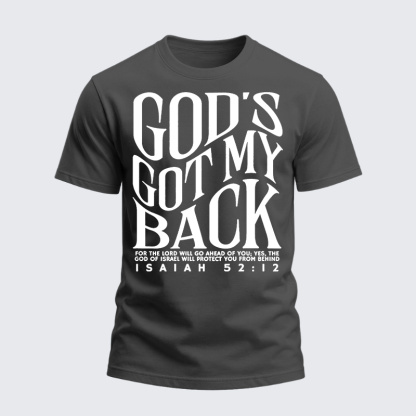 Heavyweight Cotton Tee - God's Got My Back