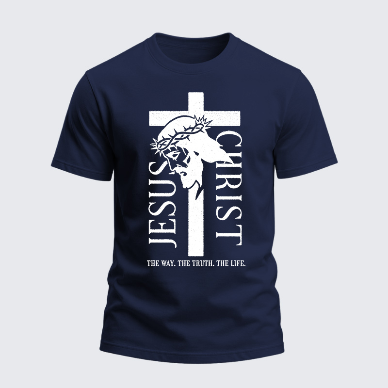 Heavyweight Cotton Tee - The Way The Truth The Life