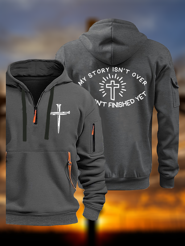My Story Isn’t Over Jesus God Christian Zipper Hoodies
