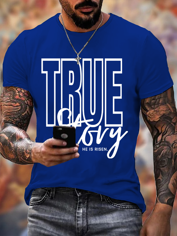 True Story Jesus God Christian Cotton T-Shirt