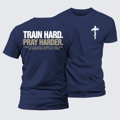 Faith Jesus God Christian Premium Mercerized Cotton Tee
