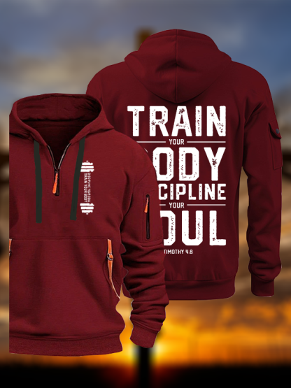 Train Your Body Jesus God Christian Zipper Hoodies