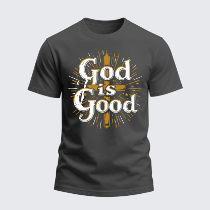 Heavyweight Cotton Tee - God Is Good