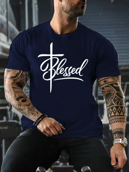 Faith Jesus God Christian Cotton T-Shirt