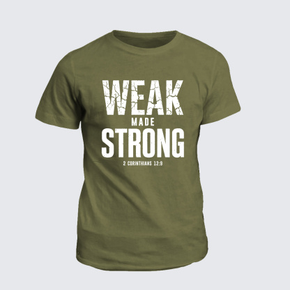 Classic Cotton Tee - Weak Made Strong