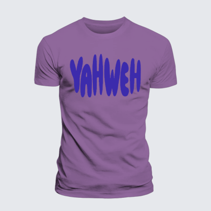 YAHWEH Jesus God Christian Premium Mercerized Cotton Tee