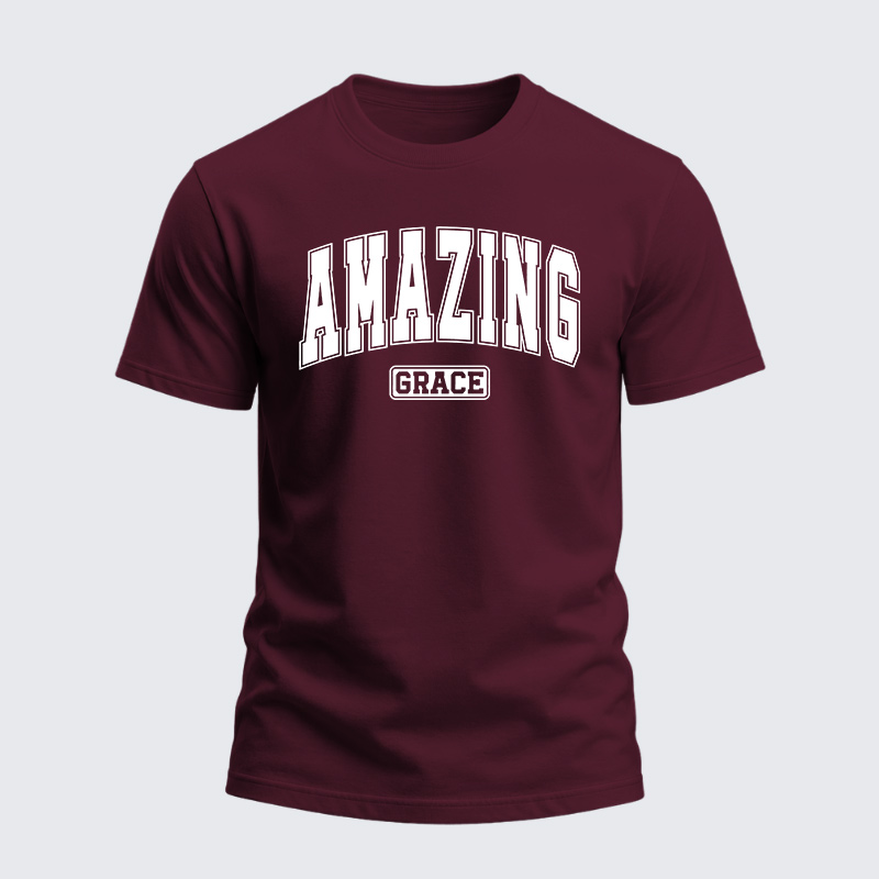 Heavyweight Cotton Tee - Amazing Grace