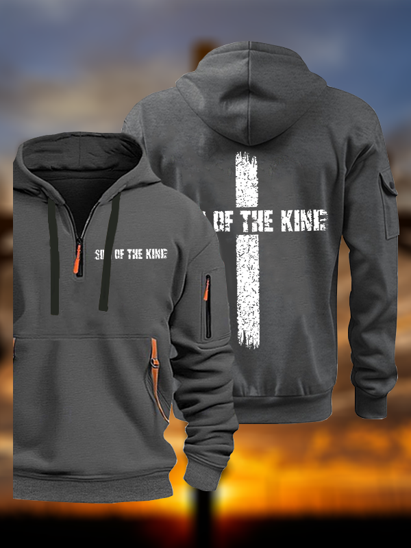 Son Of The King Jesus God Christian Zipper Hoodies