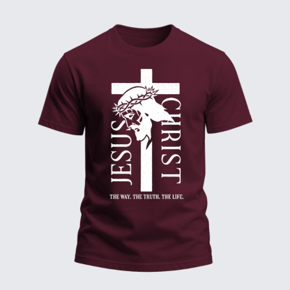 Heavyweight Cotton Tee - The Way The Truth The Life