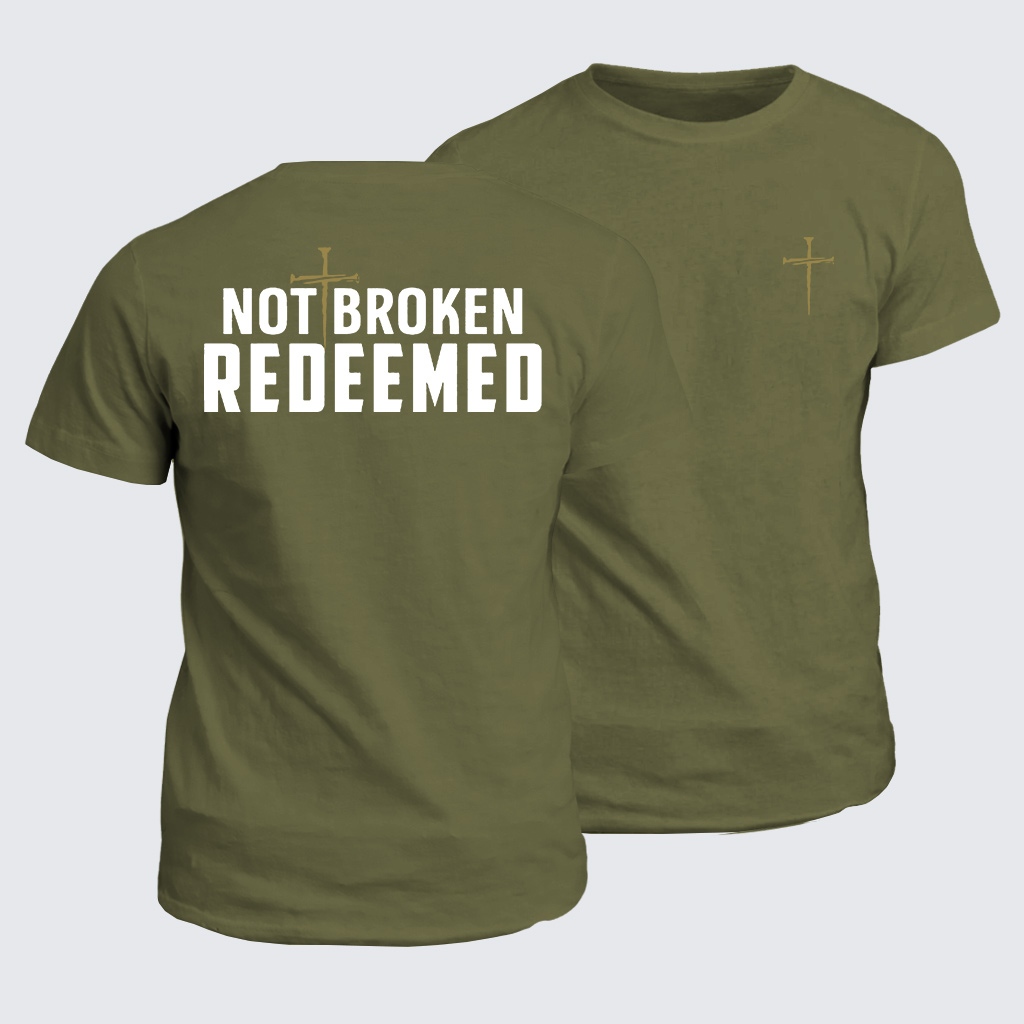 Classic Cotton Tee - Not Broken Redeemed