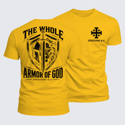Luxe Mercerized Cotton Tee - The Whole Armor of God – Ephesians 6:11