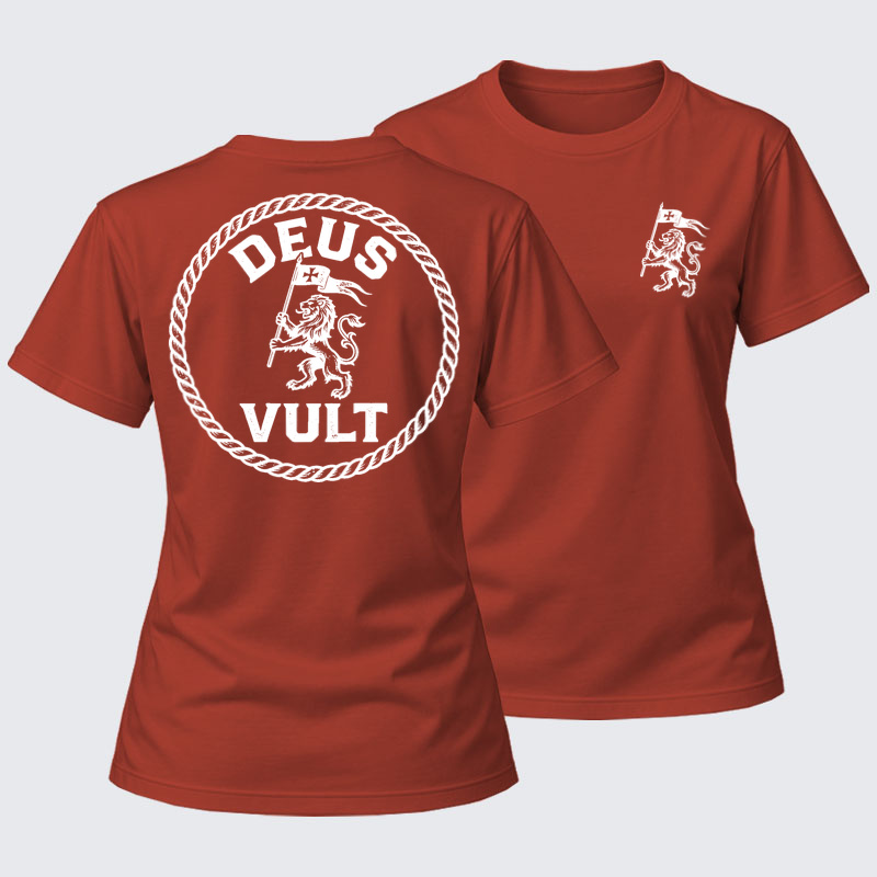 Women's T-shirts   - Deus Vult   