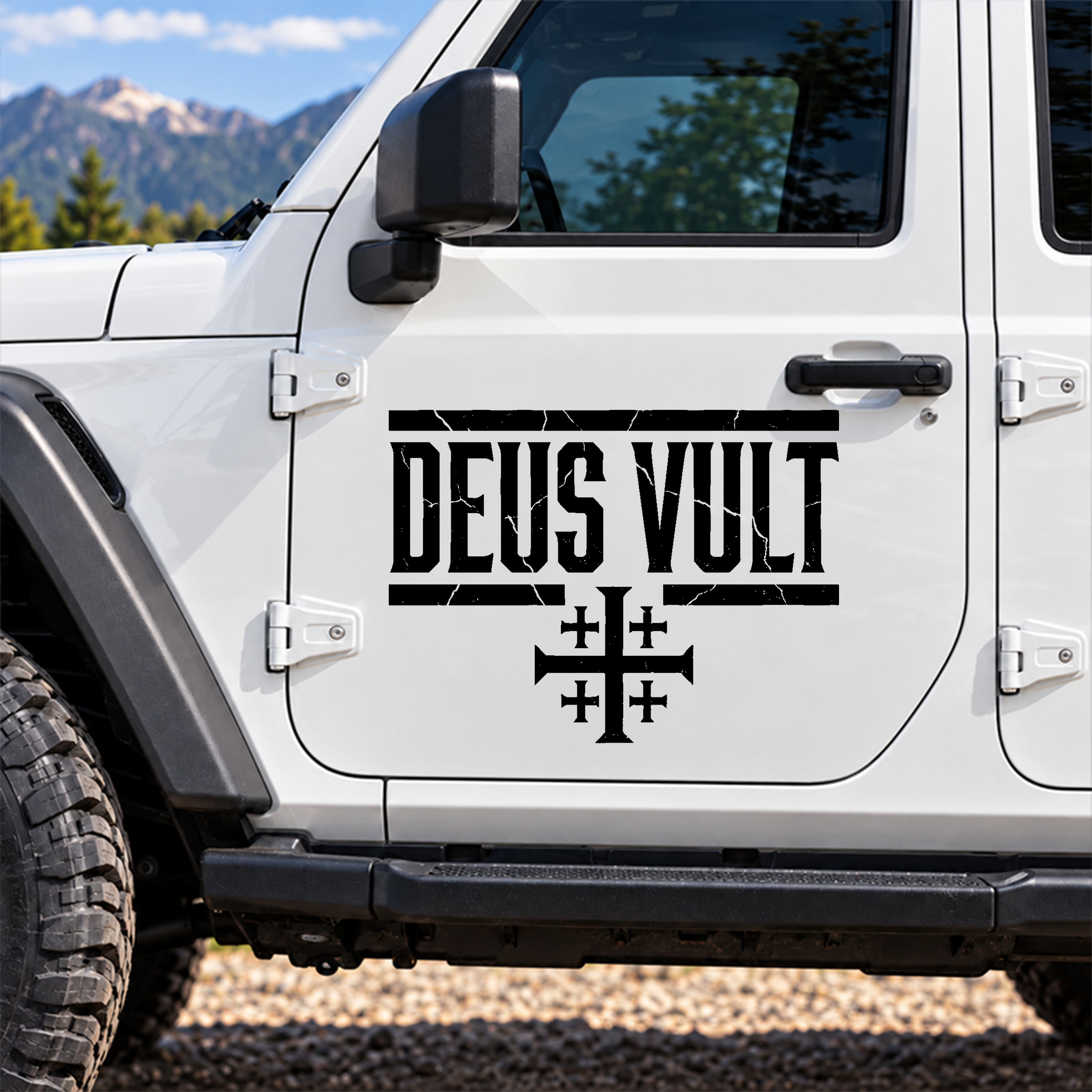 Car & Truck Vinyl Decals   - Deus Vult   