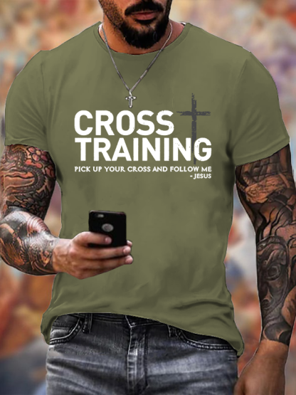 Cross Training Christian Cotton T-Shirt