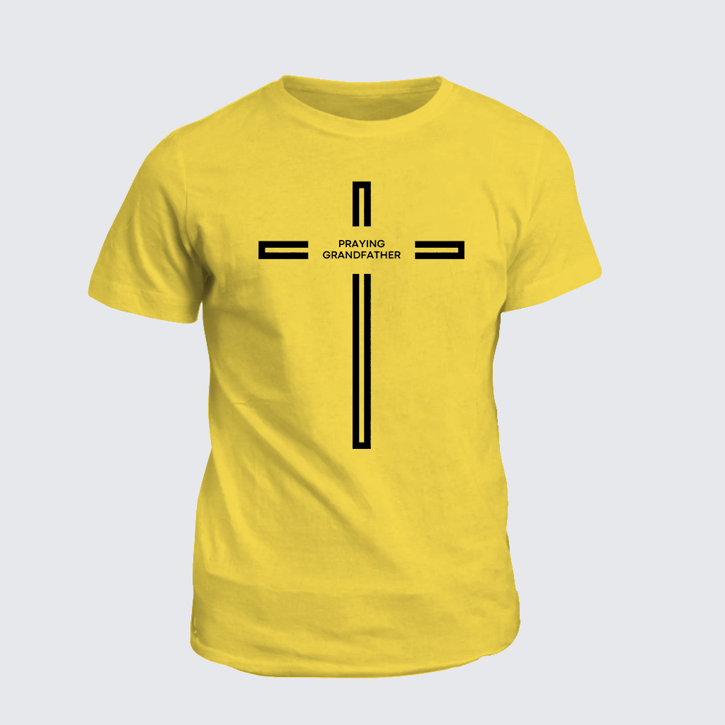 Classic Cotton Tee - Praying Grandpa