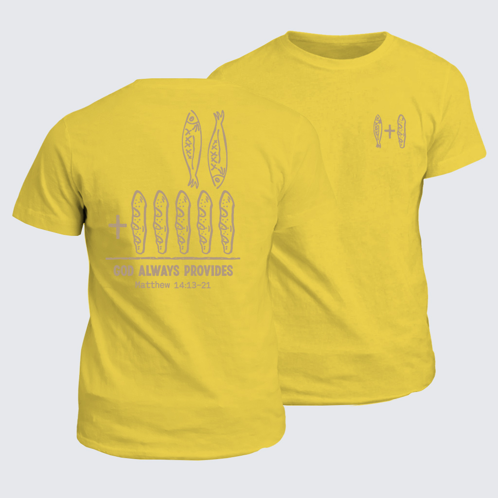 Classic Cotton Tee - God Always Provides
