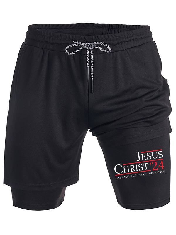 Jesus Christ 2024 Christian Performance Shorts