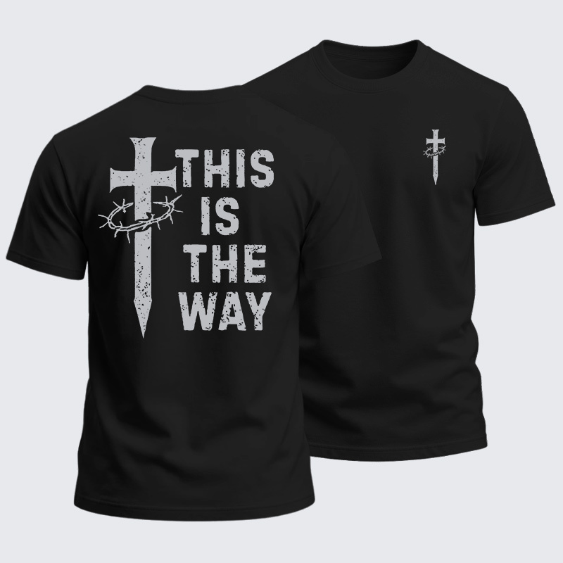 Heavyweight Cotton Tee - Religious Faith