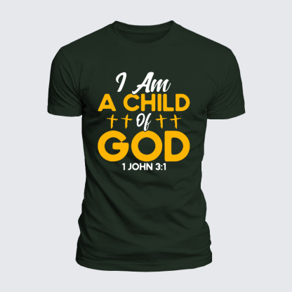 Child Of God Jesus God Christian  – Luxe Mercerized Interlock Cotton Tee