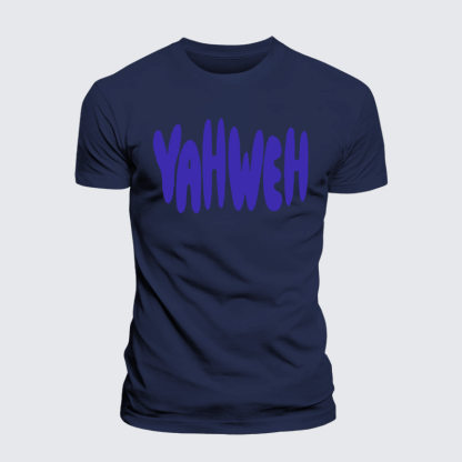YAHWEH Jesus God Christian Premium Mercerized Cotton Tee