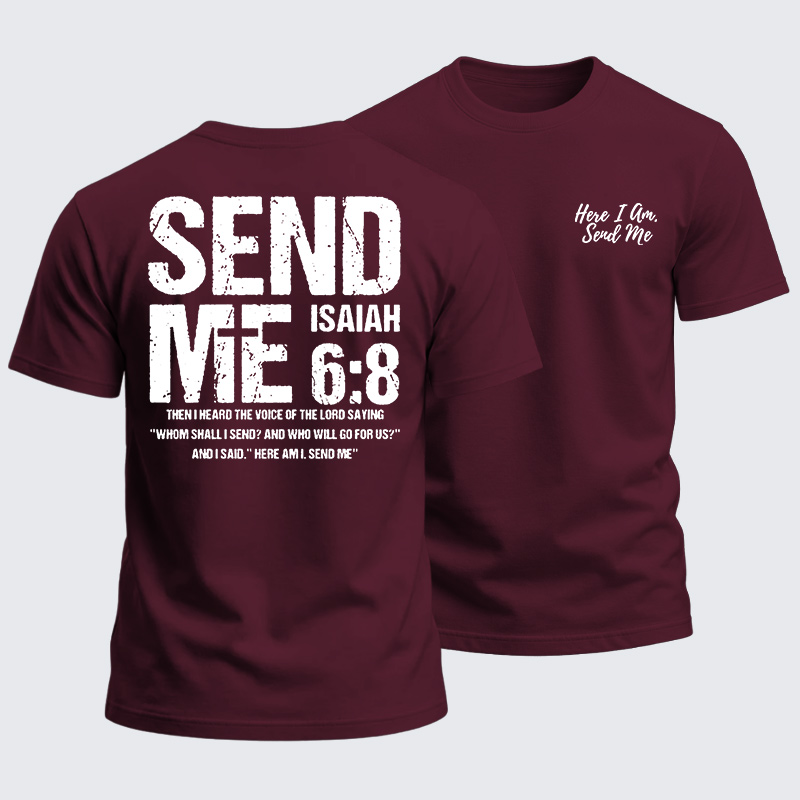 Heavyweight Cotton Tee - Send Me