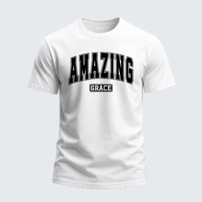 Heavyweight Cotton Tee - Amazing Grace