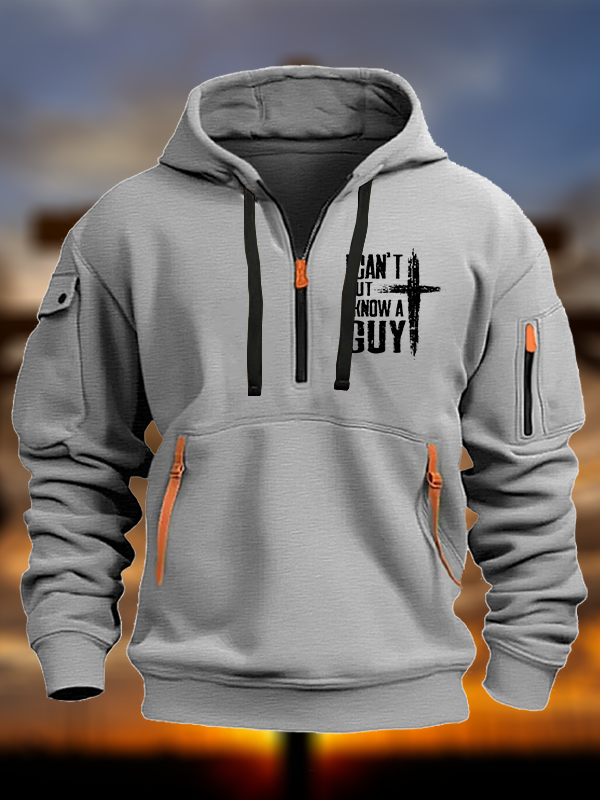 I Can't But I Know A Guy Jesus God Christian Zipper Hoodies