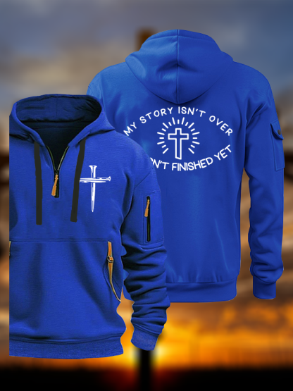 My Story Isn’t Over Jesus God Christian Zipper Hoodies