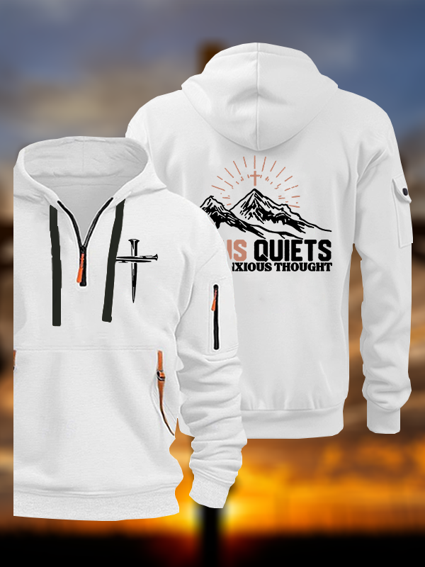 Jesus Quiets Every Anxious Thought Jesus God Christian Zipper Hoodies