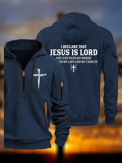 Jesus Is The Lord Jesus God Christian Zipper Hoodies