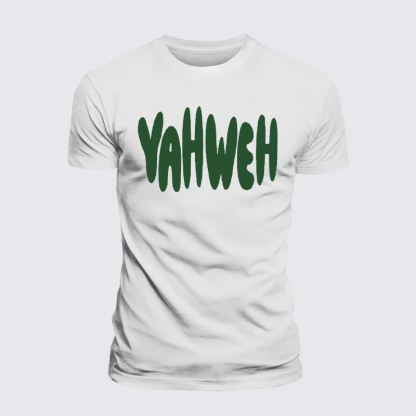 YAHWEH Jesus God Christian Premium Mercerized Cotton Tee