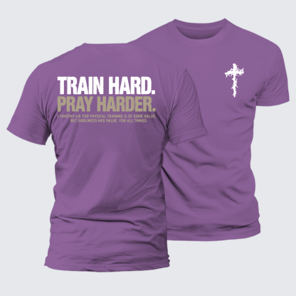 Faith Jesus God Christian Premium Mercerized Cotton Tee