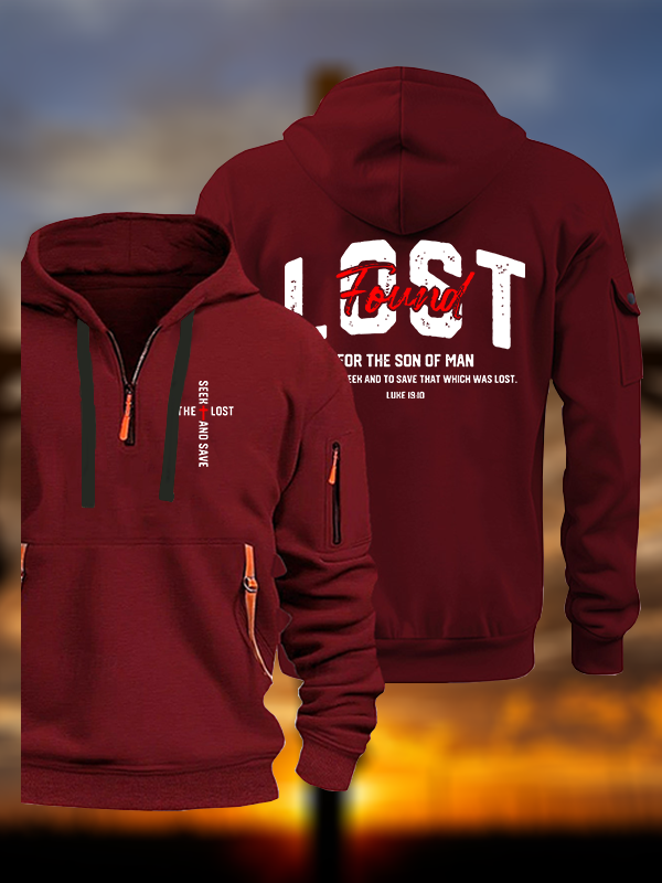 Seek And Save The Lost Jesus God Christian Zipper Hoodies