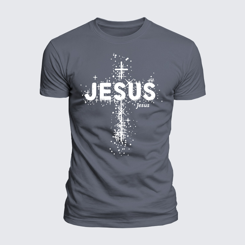 Faith Jesus God Christian  – Luxe Mercerized Interlock Cotton Tee