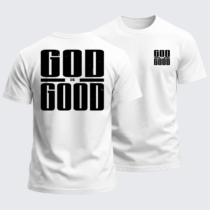 Heavyweight Cotton Tee - God Is Good