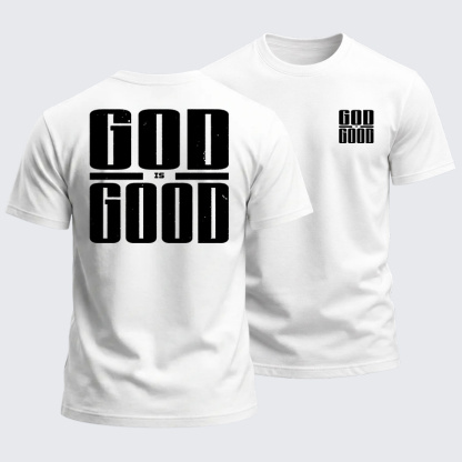 Heavyweight Cotton Tee - God Is Good