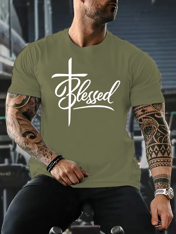 Faith Jesus God Christian Cotton T-Shirt