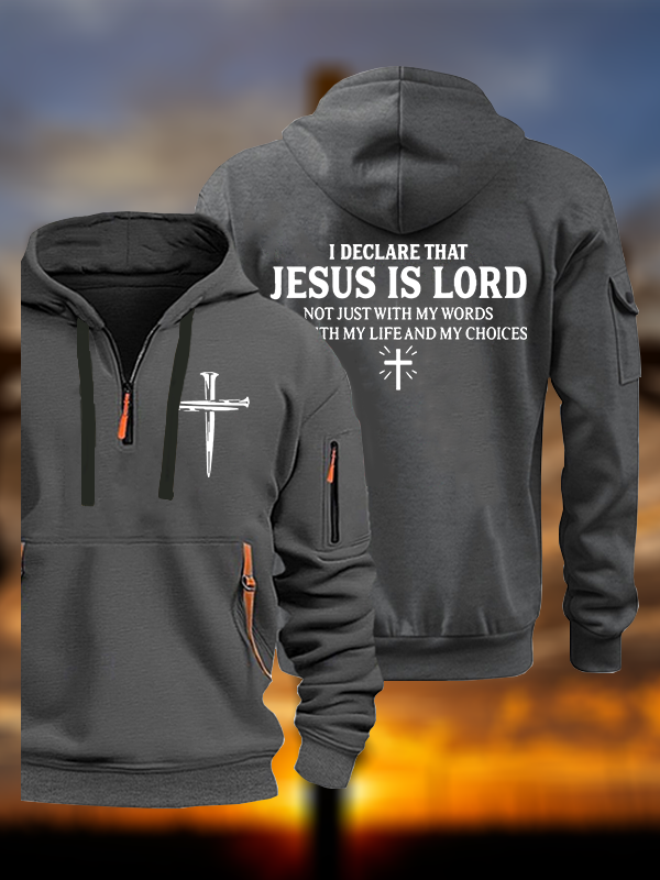 Jesus Is The Lord Jesus God Christian Zipper Hoodies