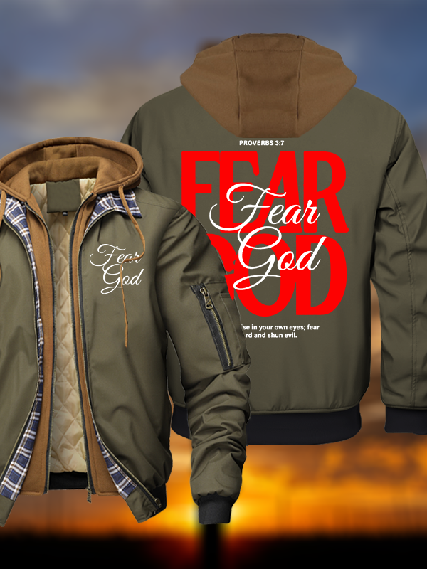 Fear God Warm Hooded Bomber Jacket