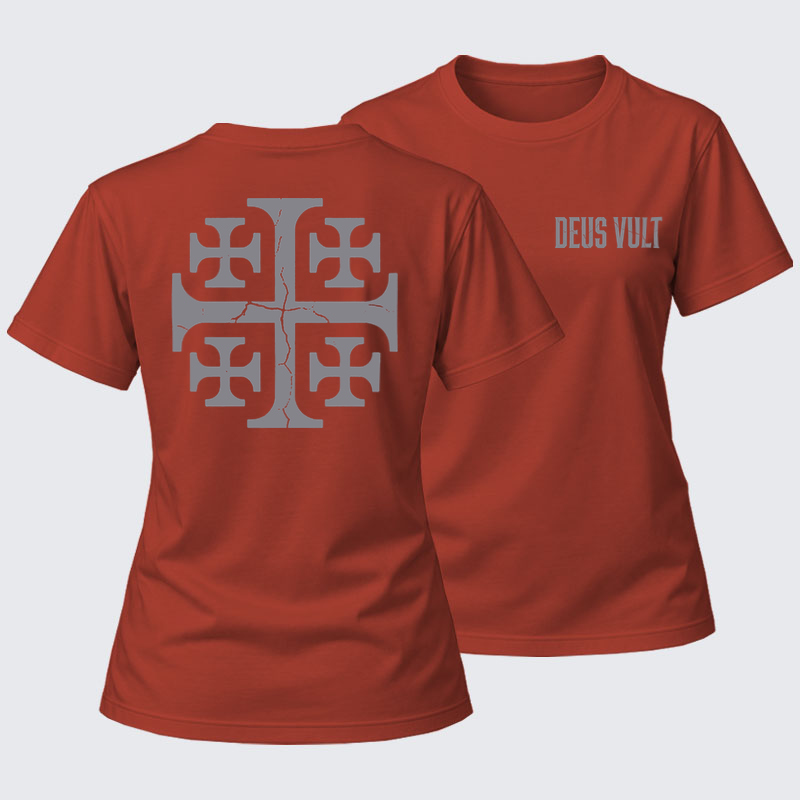 Women's T-shirts   - Deus Vult 