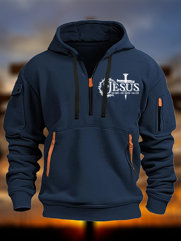 Jesus The Way The Truth The Life Jesus God Christian Zipper Hoodies