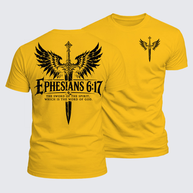 Luxe Mercerized Cotton Tee - Sword Of The Spirit