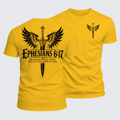 Luxe Mercerized Cotton Tee - Sword Of The Spirit